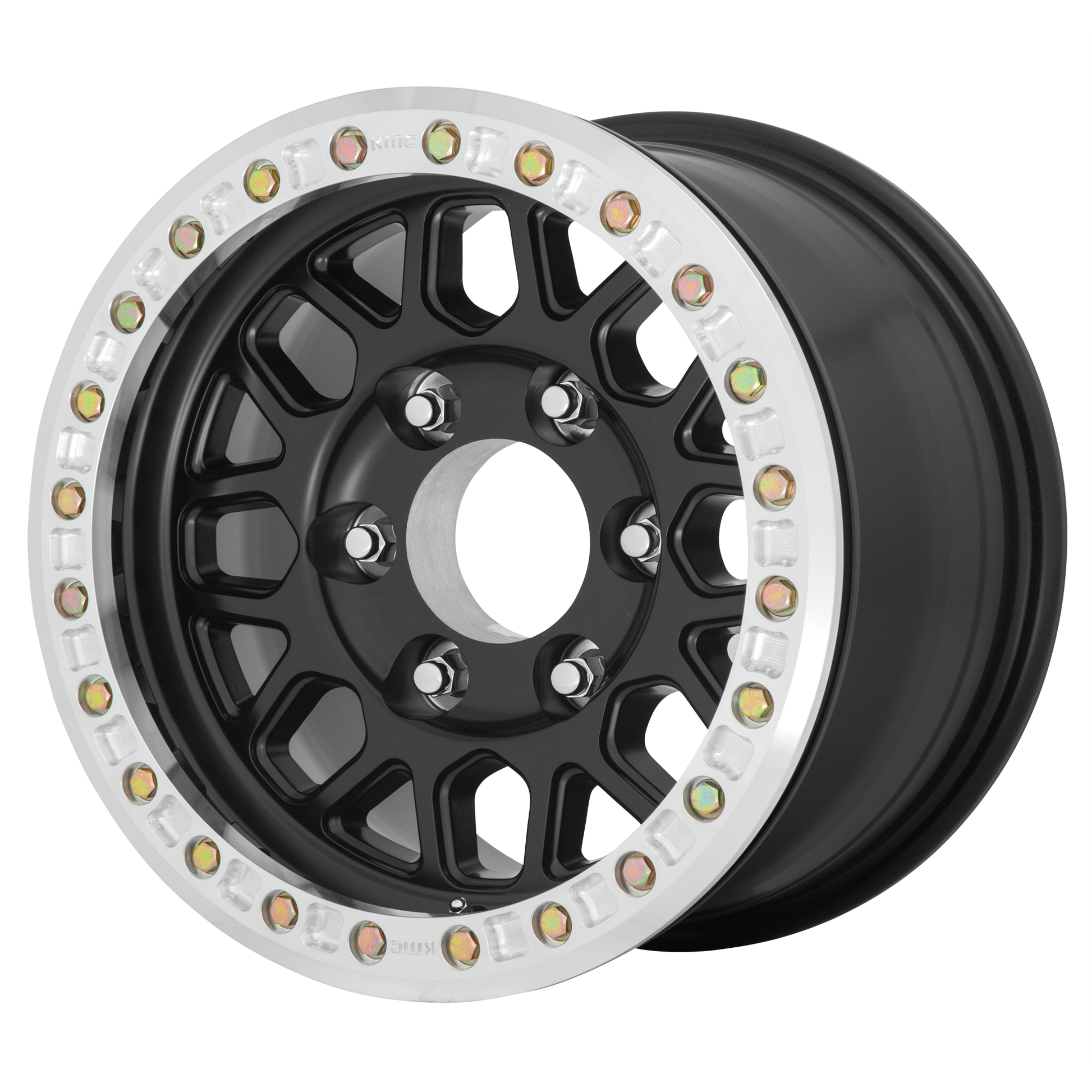 KMC KM234 GRENADE DESERT 17X8.5 0 BLANK/BLANK Satin Black