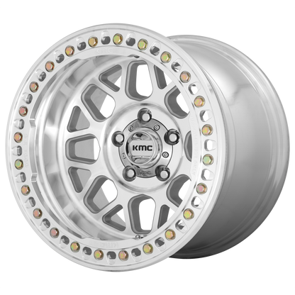 KMC KM235 GRENADE CRAWL BEADLOCK 17X9 -38 BLANK MACHINED
