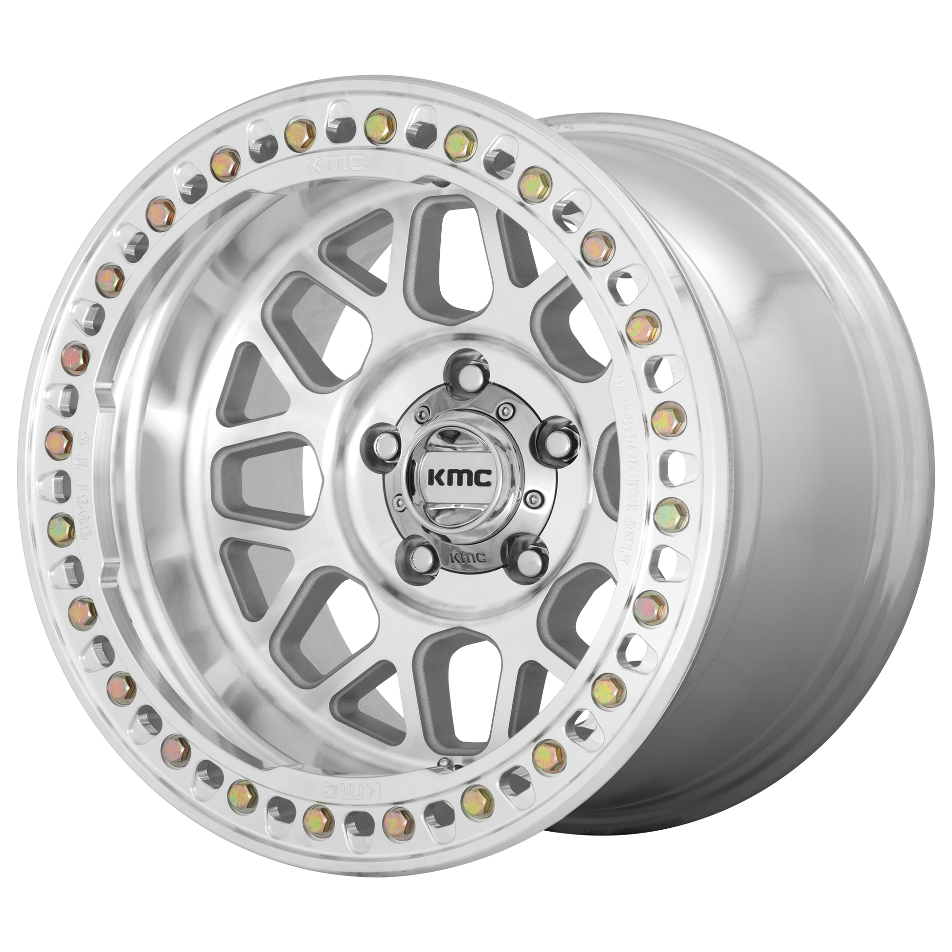KMC KM235 GRENADE CRAWL BEADLOCK 20X10 -48 BLANK MACHINED
