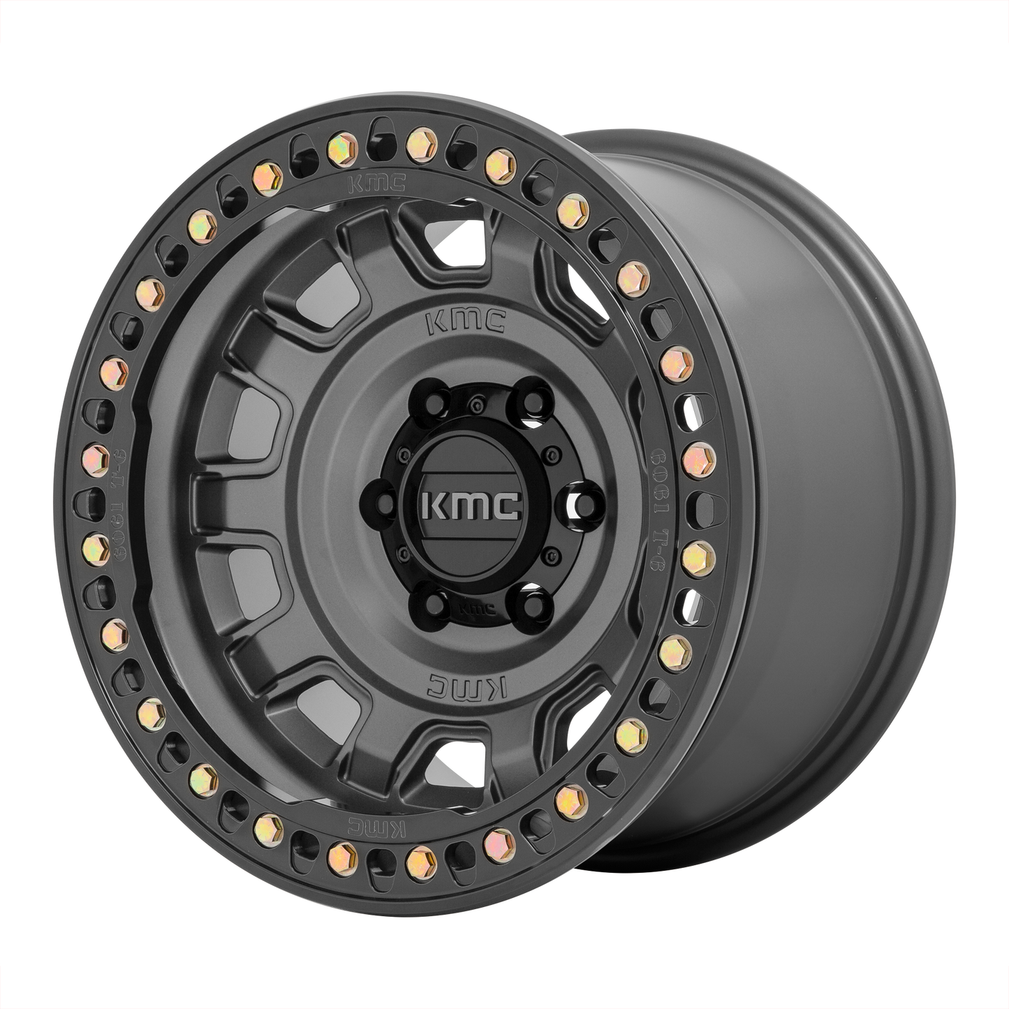 KMC KM236 TANK BEADLOCK 17X9 -15 5X127/5X5.0 Anthracite