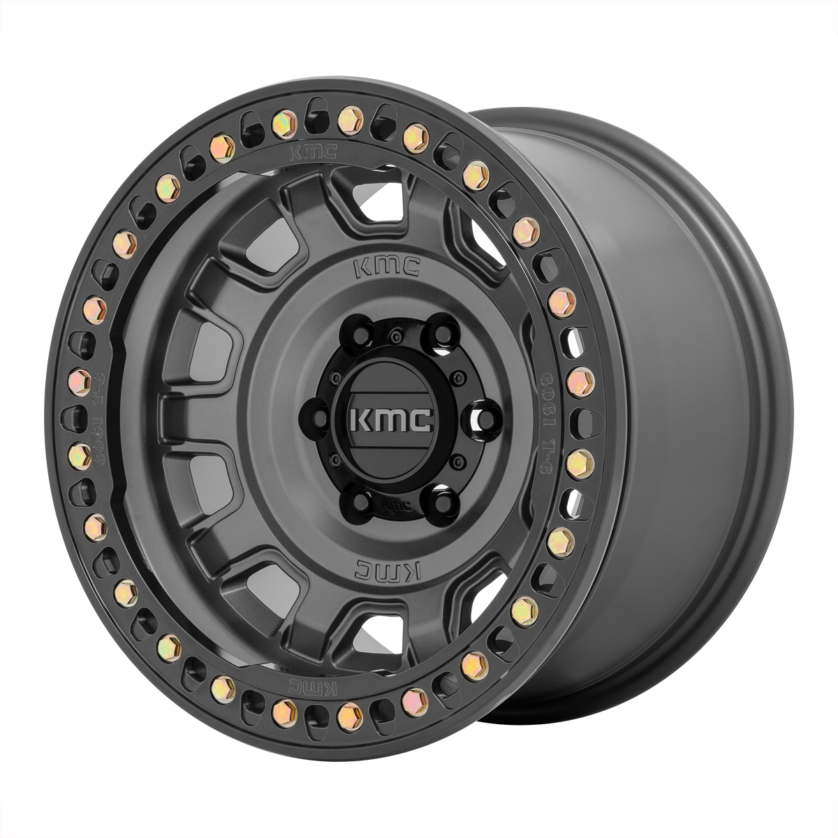 KMC KM236 TANK BEADLOCK 17X9 -15 5X127/5X5.0 Anthracite