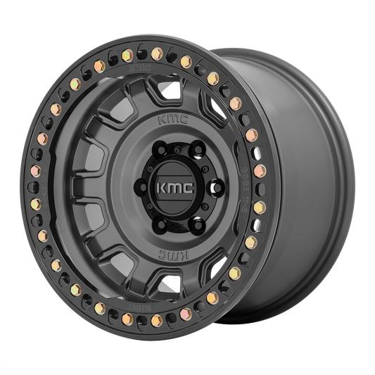 KMC KM236 TANK BEADLOCK 17X9 -38 6X139.7/6X5.5 Anthracite