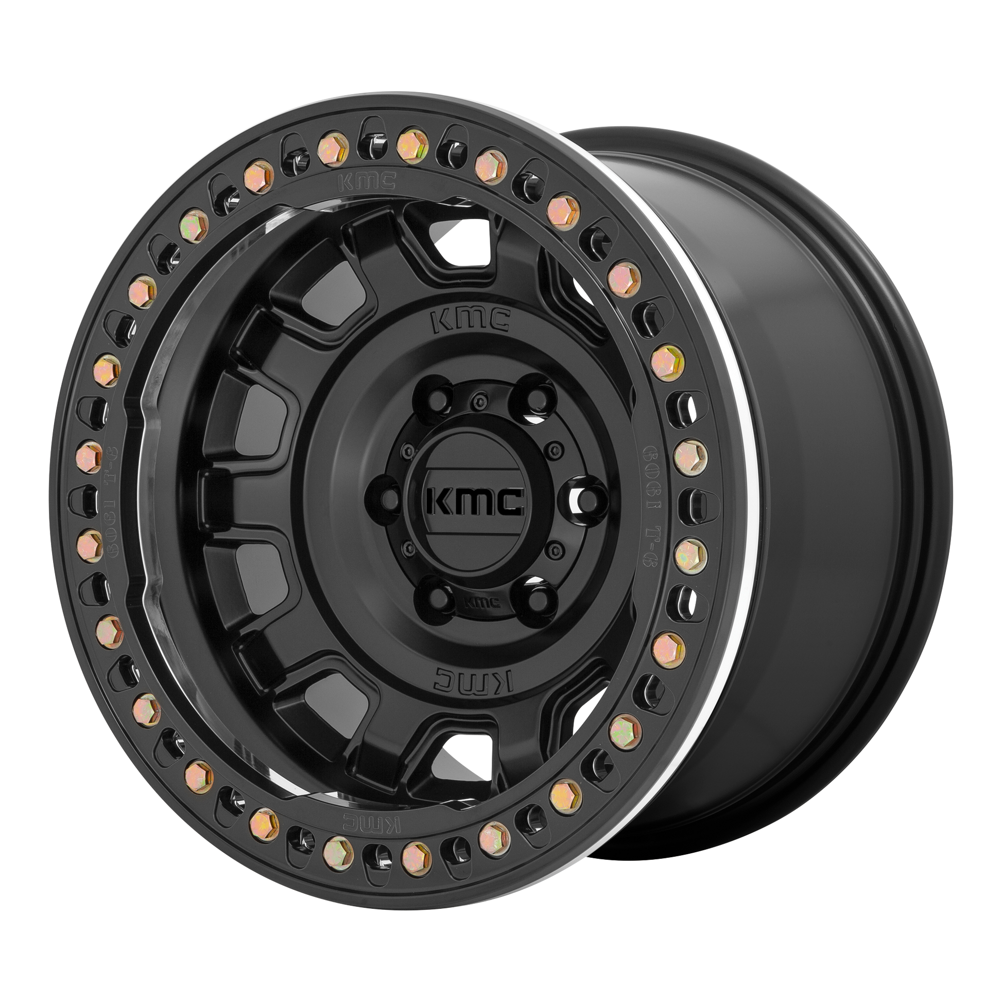 KMC KM236 TANK BEADLOCK 17X9 -15 5X127/5X5.0 Satin Black