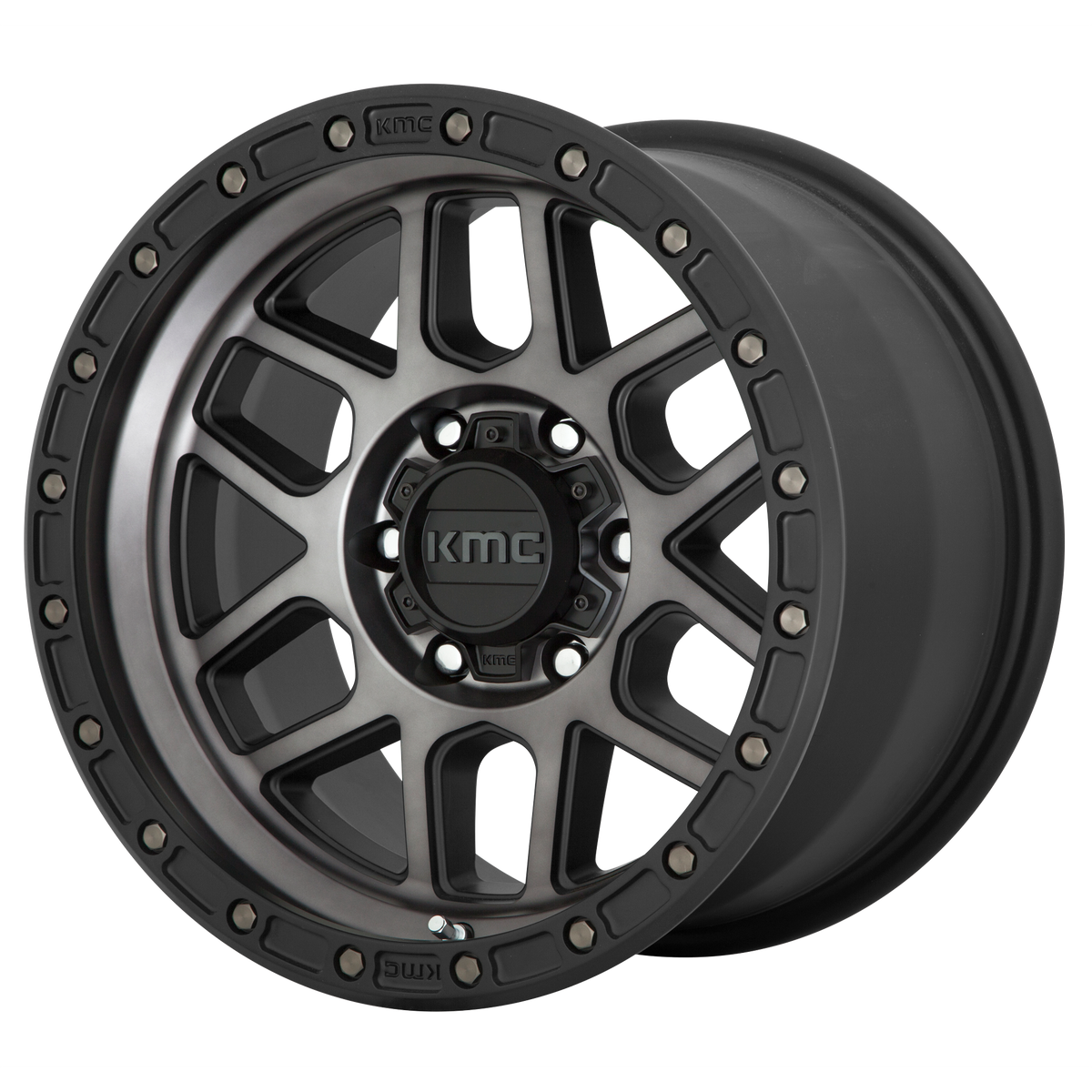 KMC KM544 MESA 18X9 18 6X139.7/6X5.5 Satin Black With Gray Tint