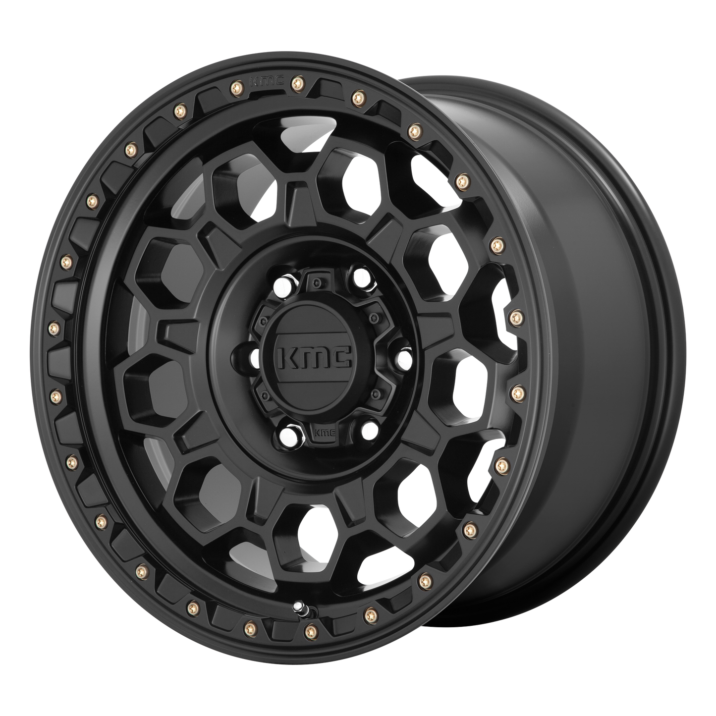 KMC KM545 TREK 17X8 35 5X114.3/5X4.5 Satin Black
