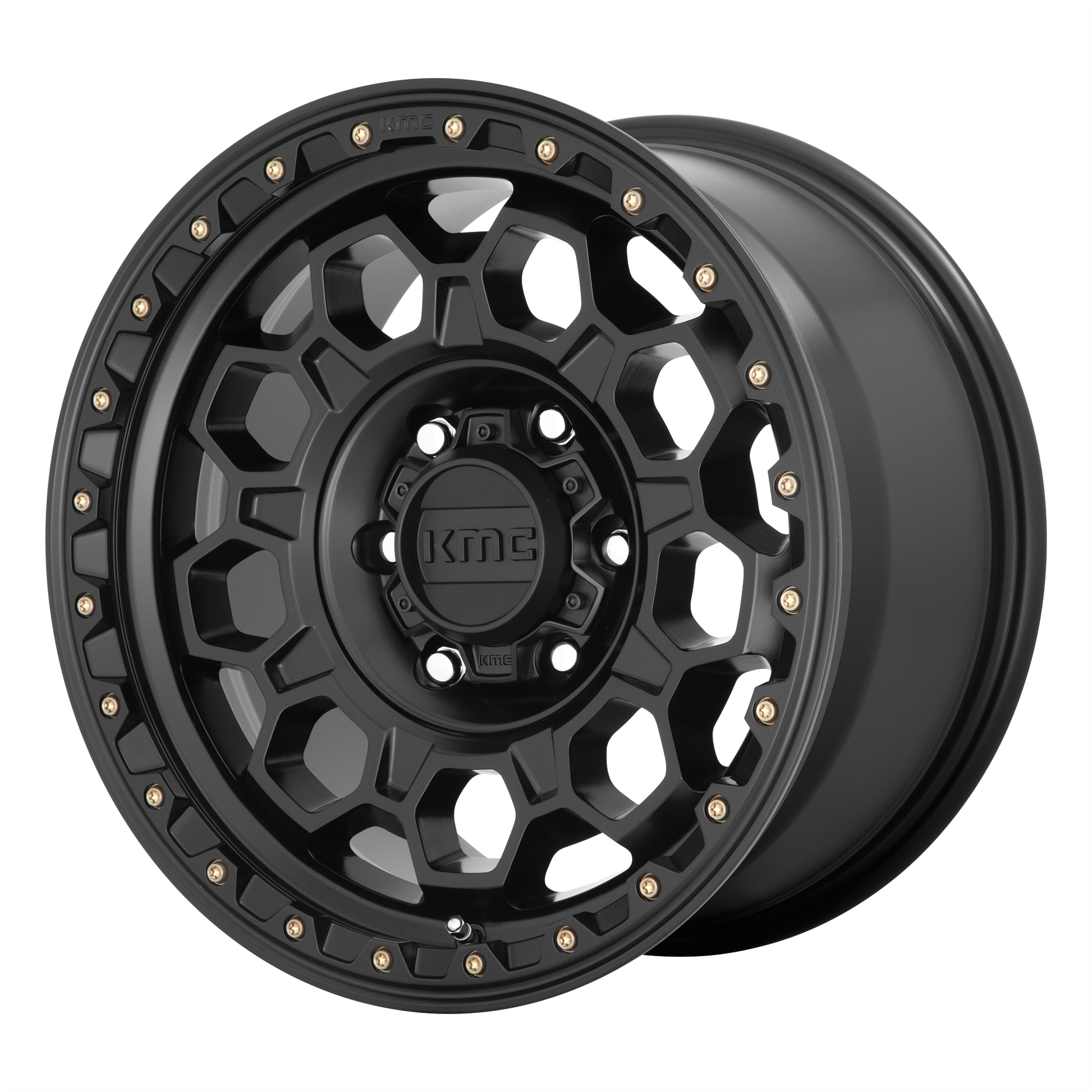 KMC KM545 TREK 17X8 35 6X139.7/6X5.5 Satin Black