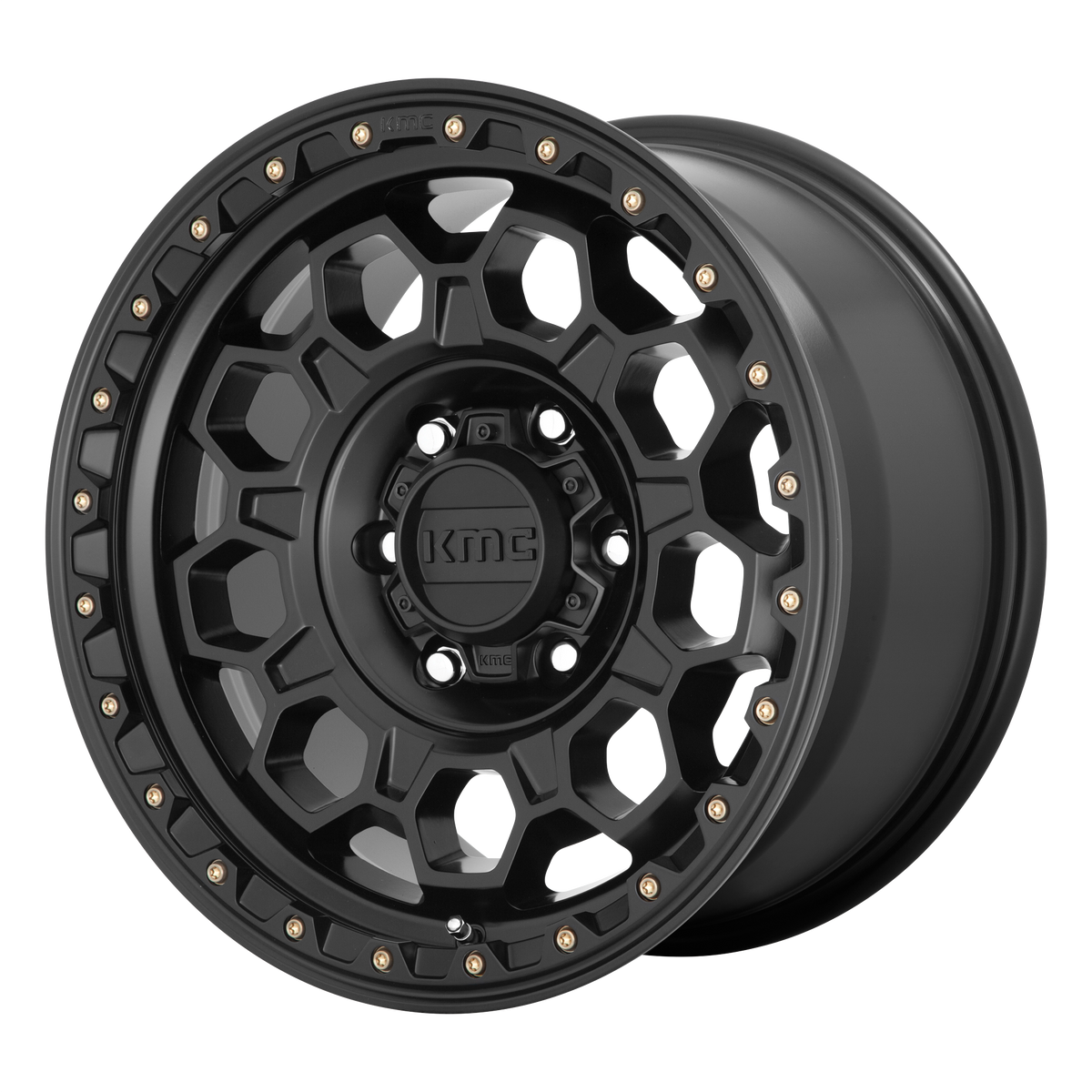KMC KM545 TREK 17X9 18 6X139.7/6X5.5 Satin Black