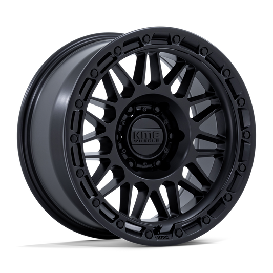 KMC KM555 ATTACK 17X8.5 -10 6X139.7 MATTE BLACK