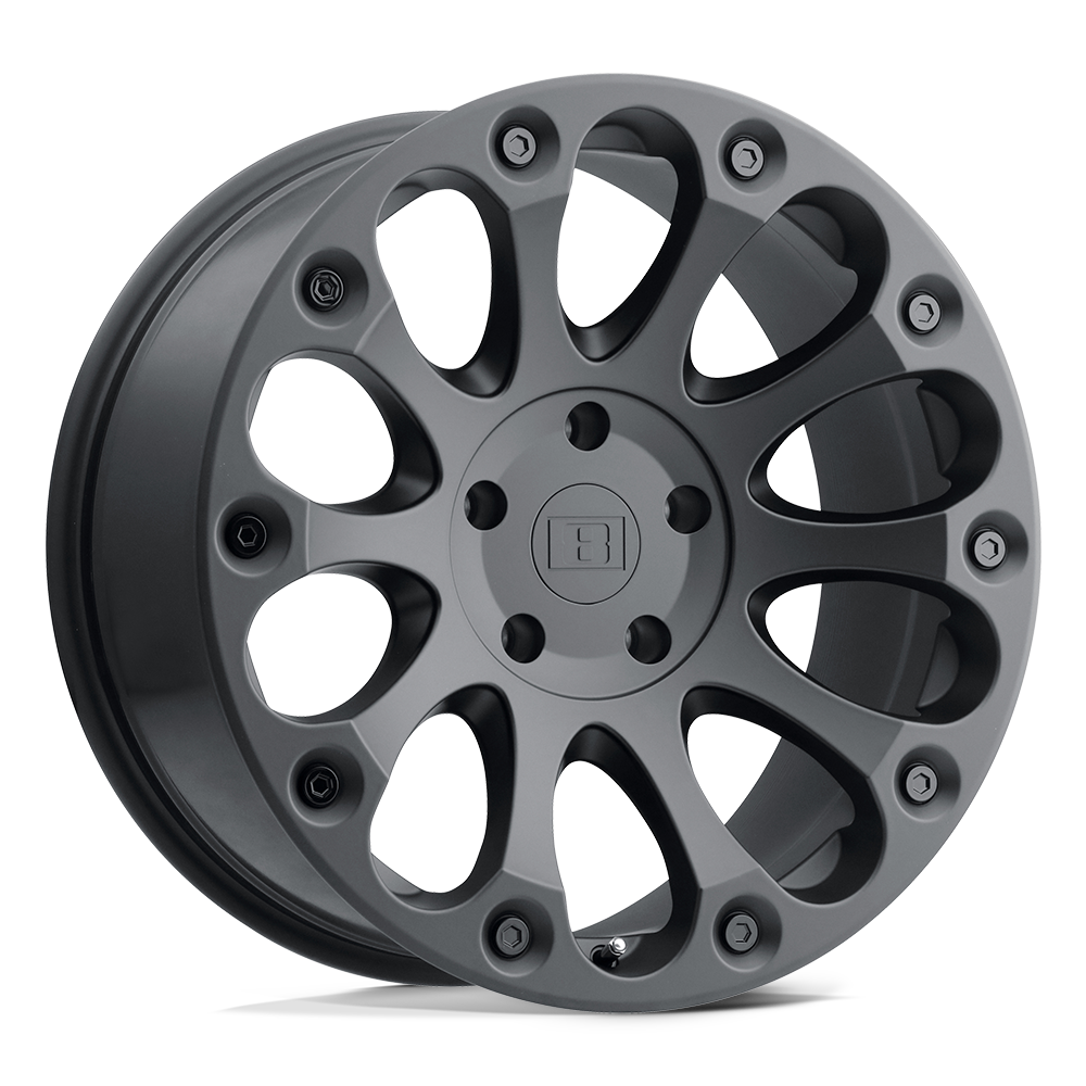 Level 8 IMPACT 16X8.5 12 6X132/6X132 MATTE BLACK