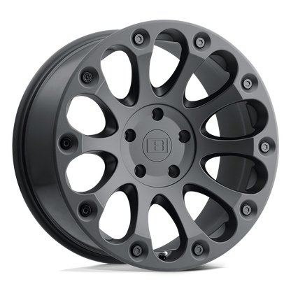 Level 8 IMPACT 16X8.5 12 6X132/6X132 MATTE BLACK