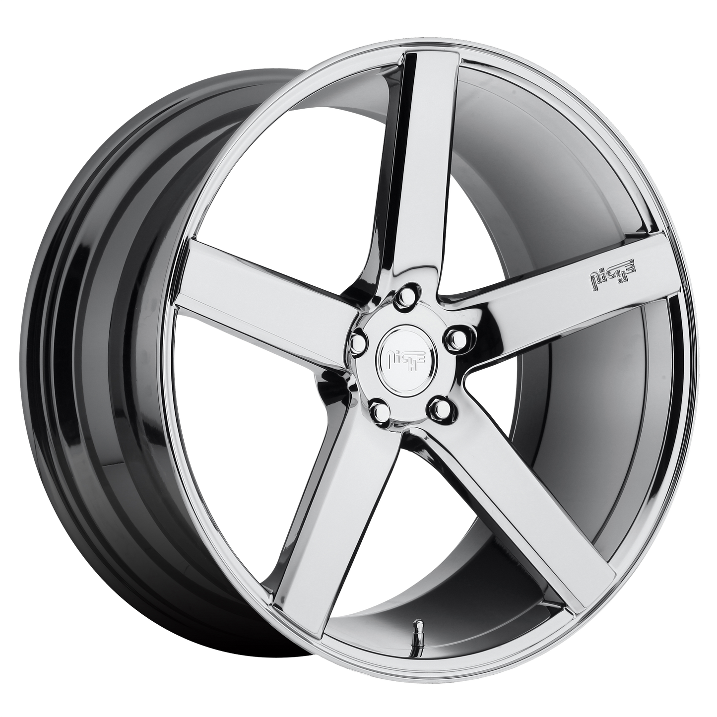 Niche 1PC M132 MILAN 20X8.5 34 5X112 CHROME PLATED