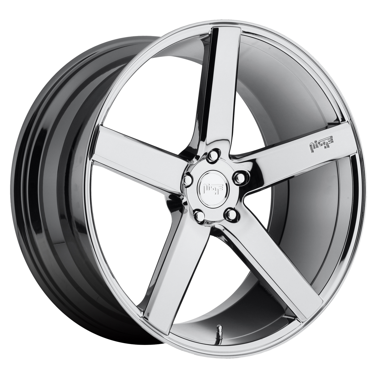 Niche 1PC M132 MILAN 20X8.5 34 5X112 CHROME PLATED