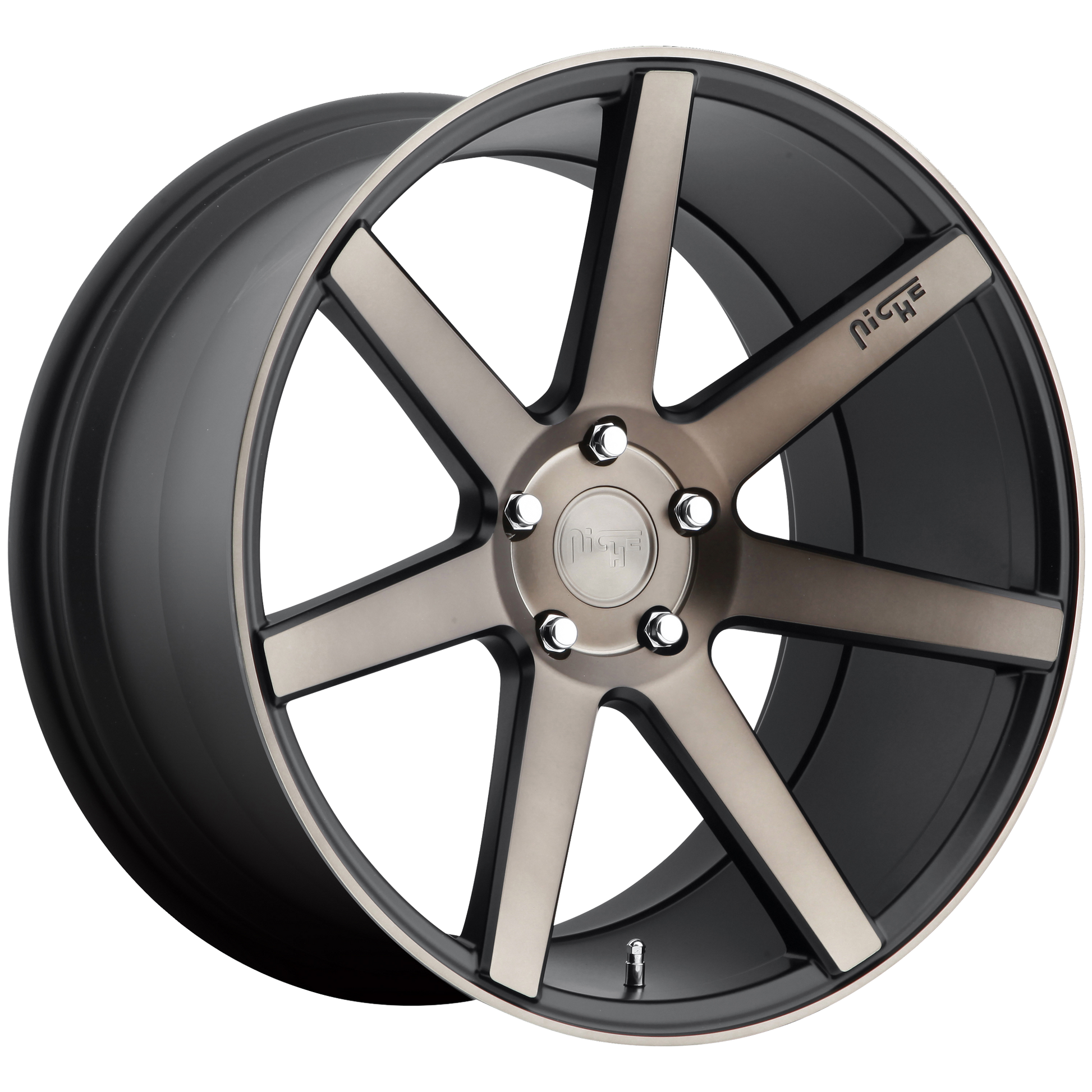 Niche 1PC M150 VERONA 19X8.5 34 5X112 MATTE BLACK MACHINED