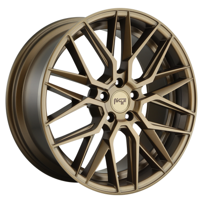 Niche 1PC M191 GAMMA 19X9.5 48 5X112 MATTE BRONZE