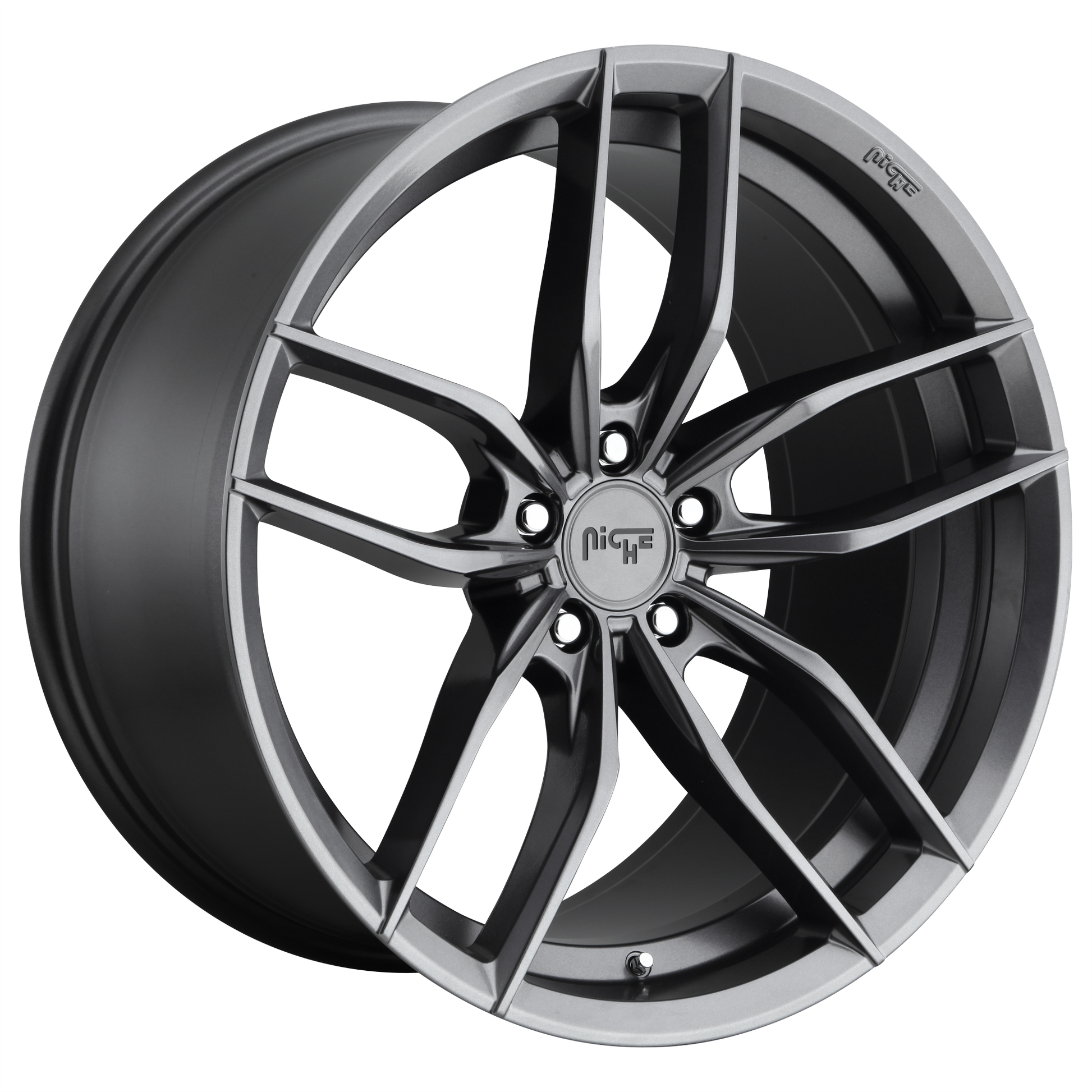Niche 1PC M204 VOSSO 17X8 40 5X112 MATTE ANTHRACITE