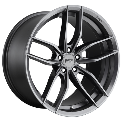 Niche 1PC M204 VOSSO 18X9.5 48 5X112 MATTE ANTHRACITE