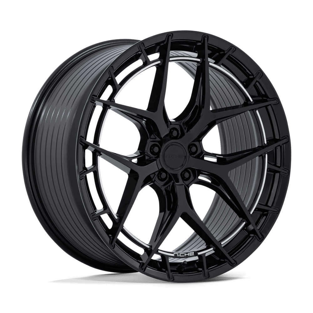 NICHE 1PC NC286 RIVIERA 20X11 20 5X115 GLOSS BLACK