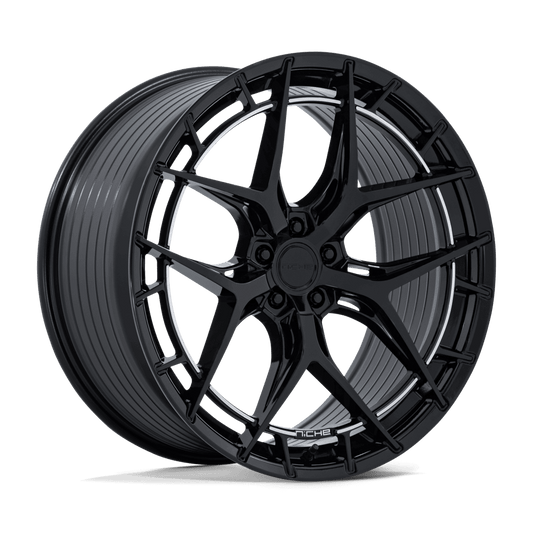 NICHE 1PC NC286 RIVIERA 22X10.5 38 5X112 GLOSS BLACK