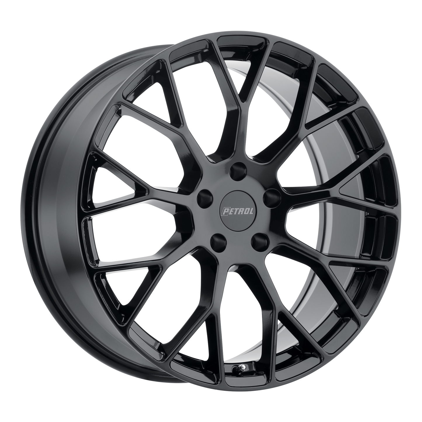 Petrol P2B 16X7 40 4X100/4X100 GLOSS BLACK