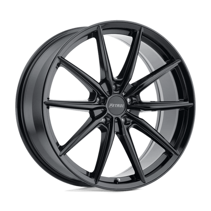 Petrol P4B 18X8 40 5X112/5X112 GLOSS BLACK