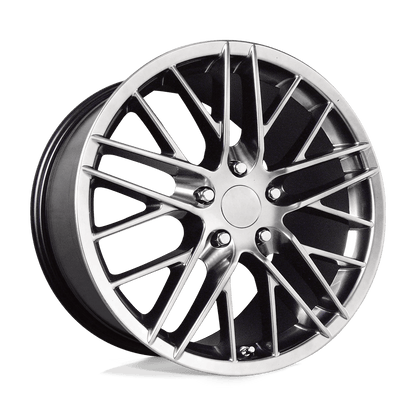 PERFORMANCE REPLICAS PR121 18X9.5 56 5X120.65/5X4.75 Hyper Silver Dark