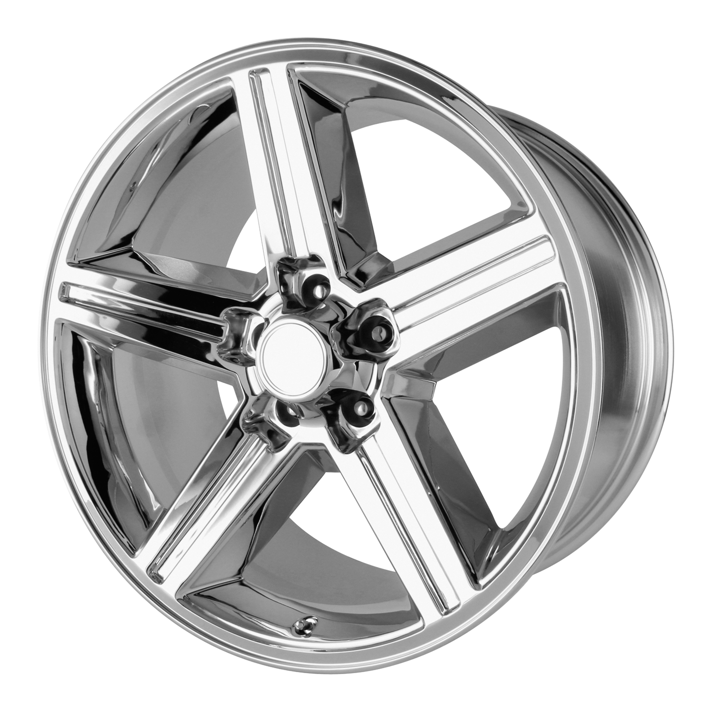 PERFORMANCE REPLICAS PR148 18X8 0 5X120.65/5X4.75 Chrome