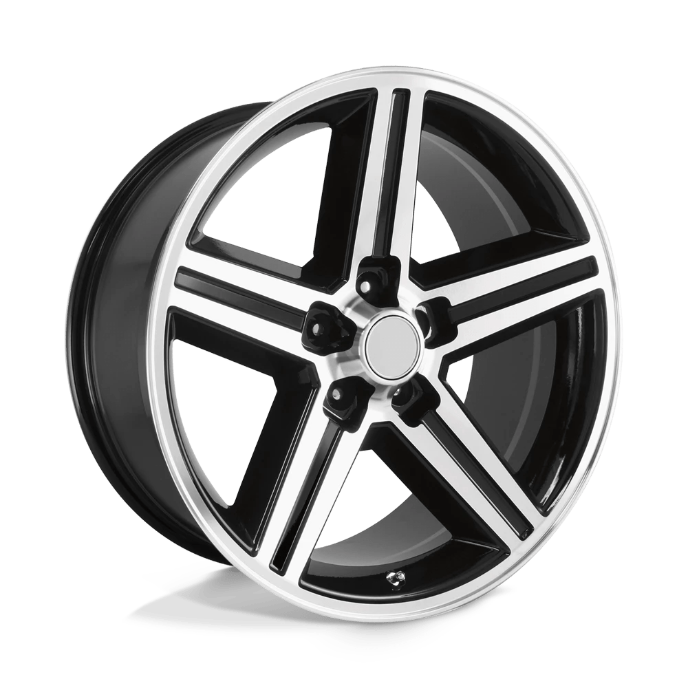 PERFORMANCE REPLICAS PR148 20X8 0 5X120.65/5X4.75 Gloss Black Machined