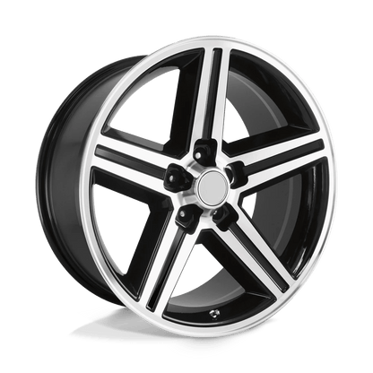 PERFORMANCE REPLICAS PR148 20X8 0 5X120.65/5X4.75 Gloss Black Machined