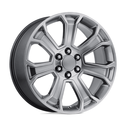 PERFORMANCE REPLICAS PR166 20X9 24 6X139.7/6X5.5 Hyper Silver