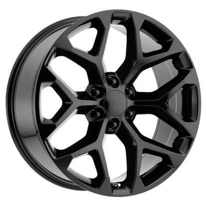 PERFORMANCE REPLICAS PR176 22X9 24 6X139.7/6X5.5 Gloss Black