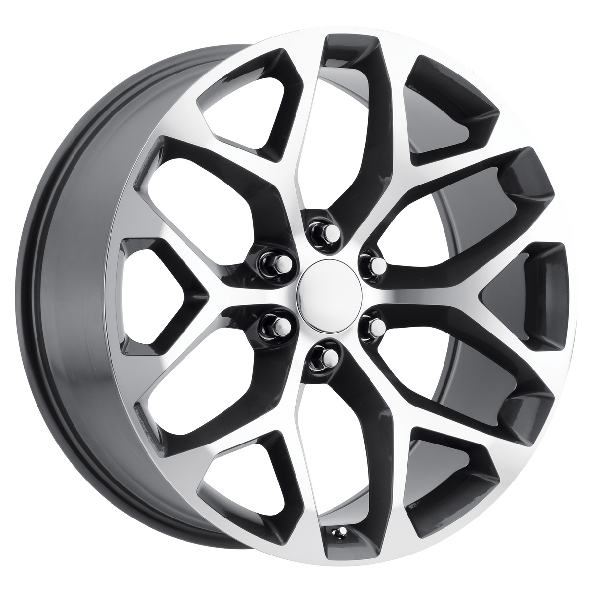 PERFORMANCE REPLICAS PR176 26X10 24 6X139.7/6X5.5 Gunmetal Machined