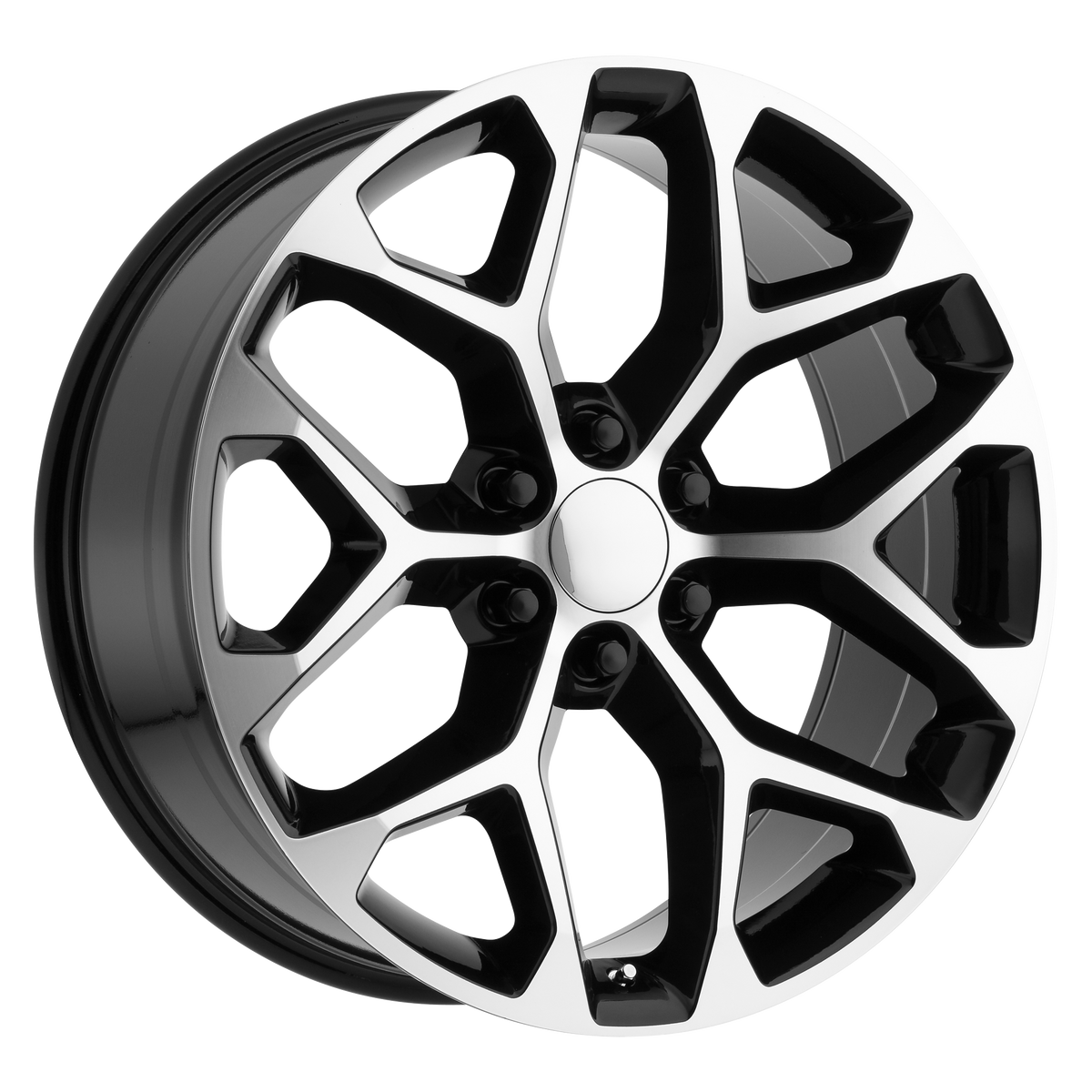 PERFORMANCE REPLICAS PR176 22X9 24 6X139.7/6X5.5 Gloss Black Machined