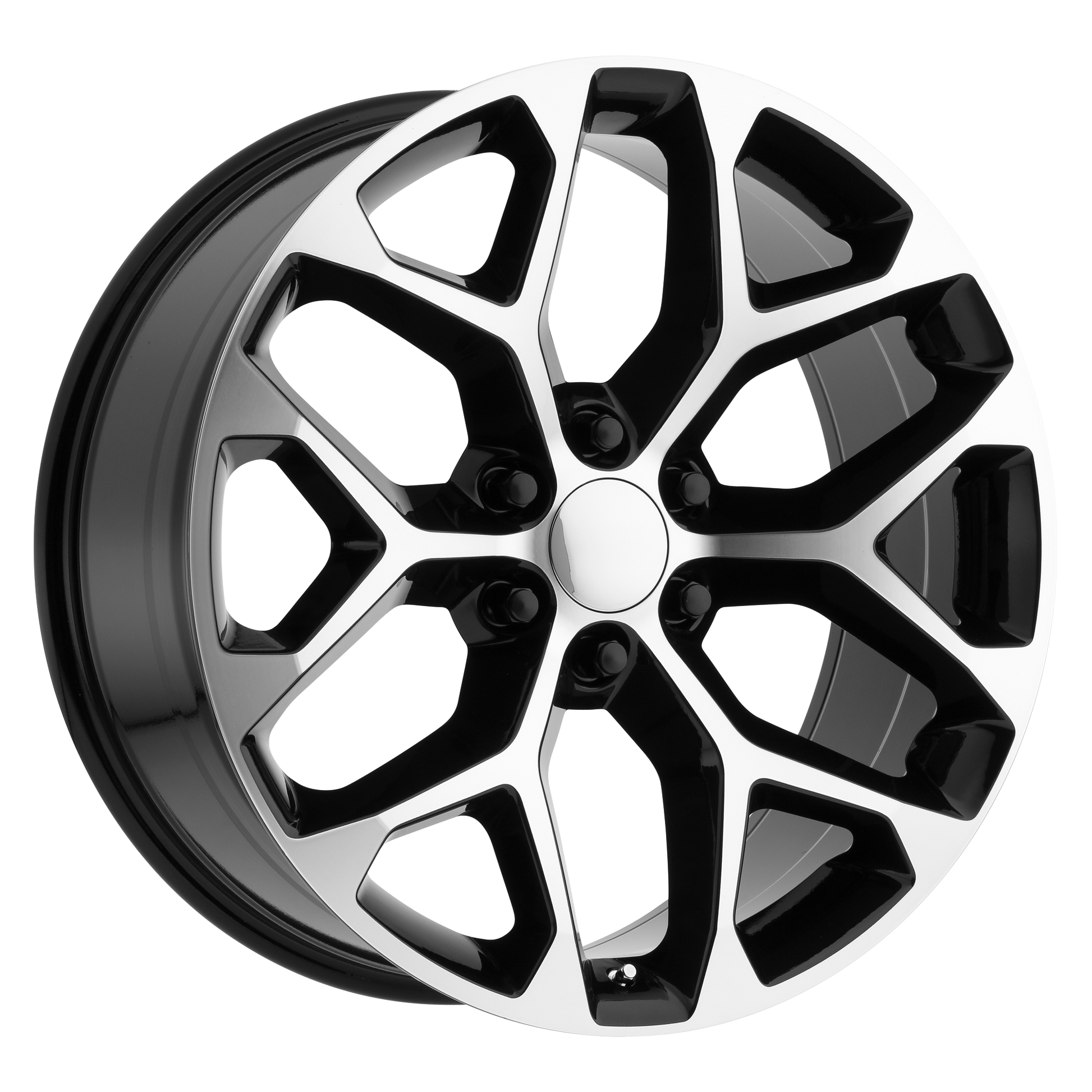 PERFORMANCE REPLICAS PR176 26X10 24 6X139.7/6X5.5 Gloss Black Machined