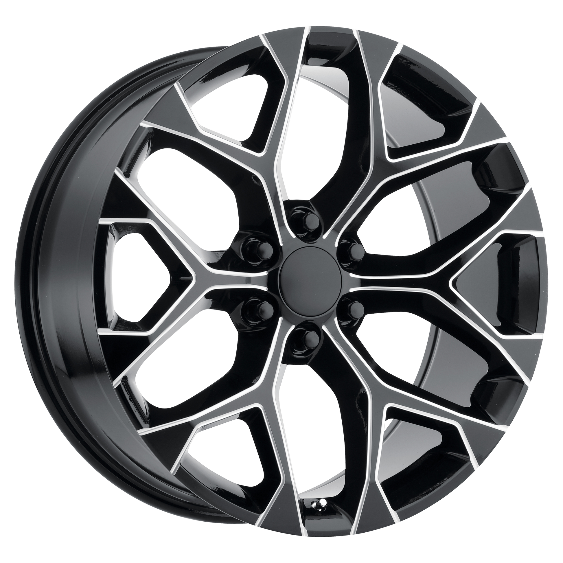 PERFORMANCE REPLICAS PR176 22X9 24 6X139.7/6X5.5 Gloss Black Milled