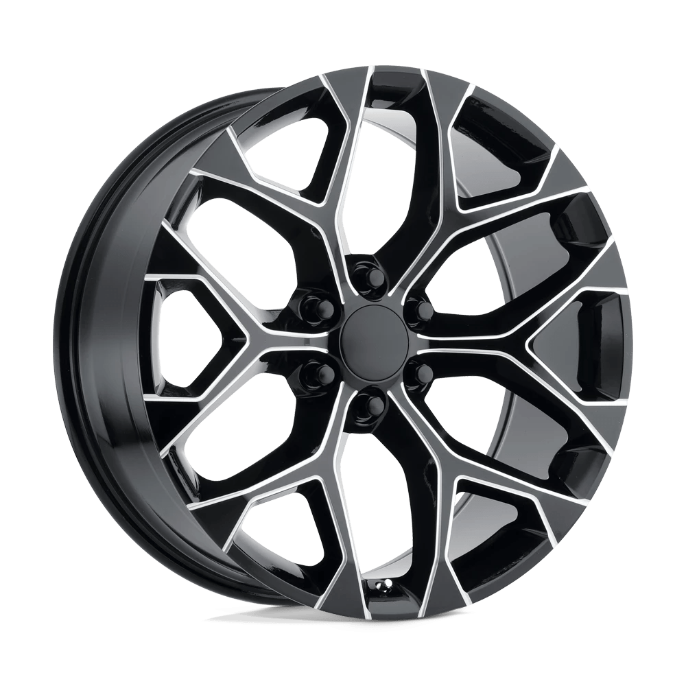 PERFORMANCE REPLICAS PR176 20X9 24 6X139.7/6X5.5 Gloss Black Milled