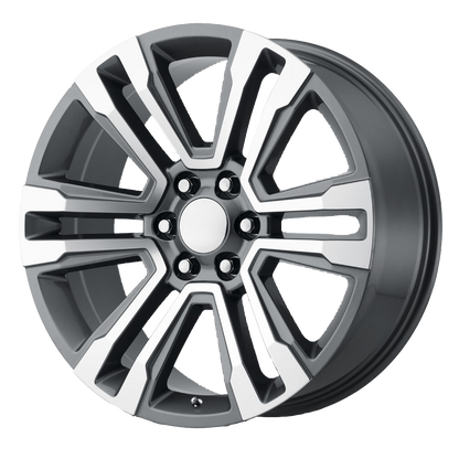 PERFORMANCE REPLICAS PR182 20X9 24 6X139.7/6X5.5 Gunmetal Machined