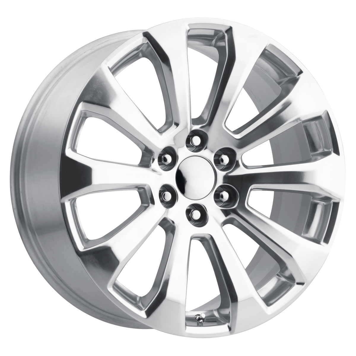 PERFORMANCE REPLICAS PR204 22X9 28 6X139.7/6X5.5 Polished With Clear Coat