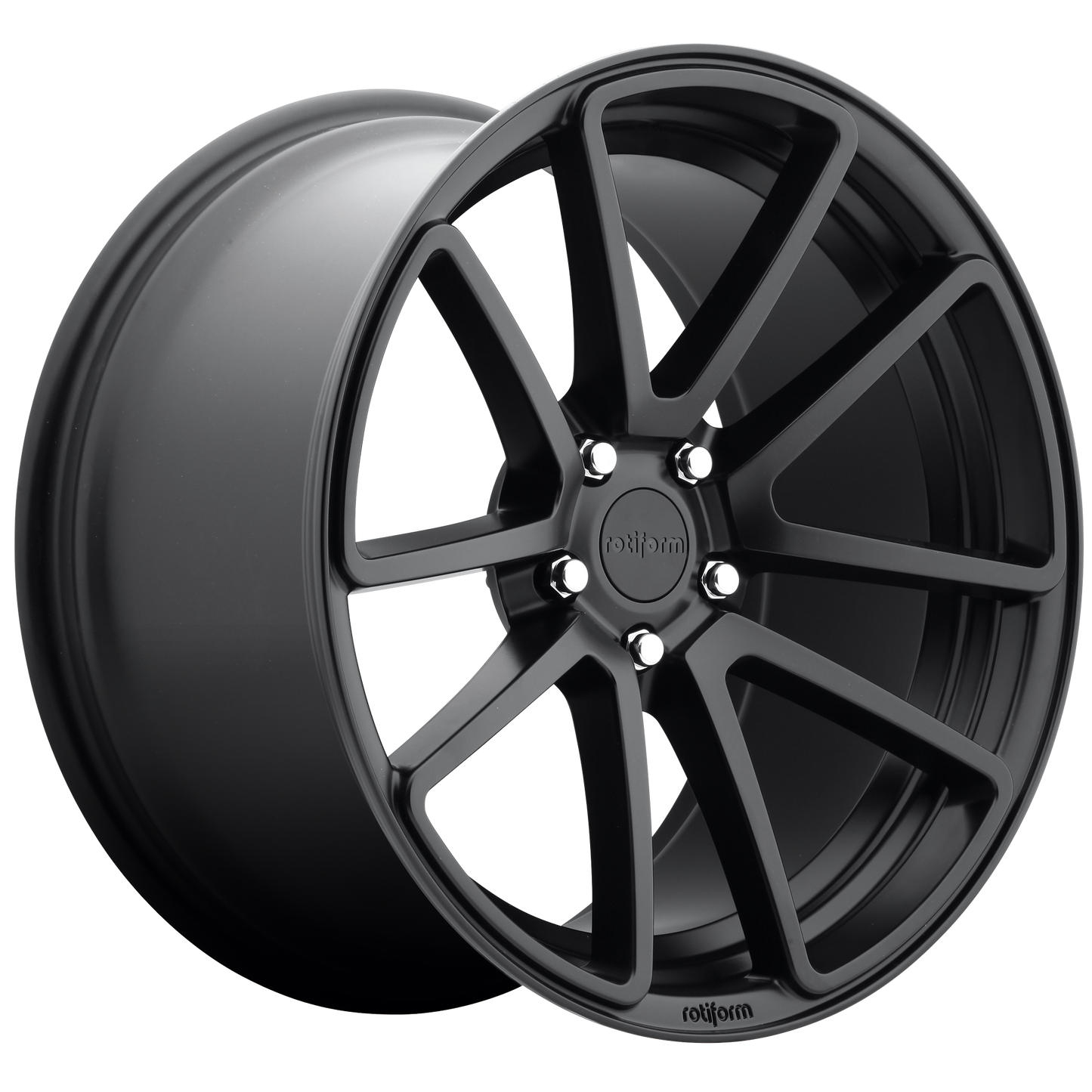 Rotiform 1PC R122 SPF 18X8.5 45 5X112 MATTE BLACK