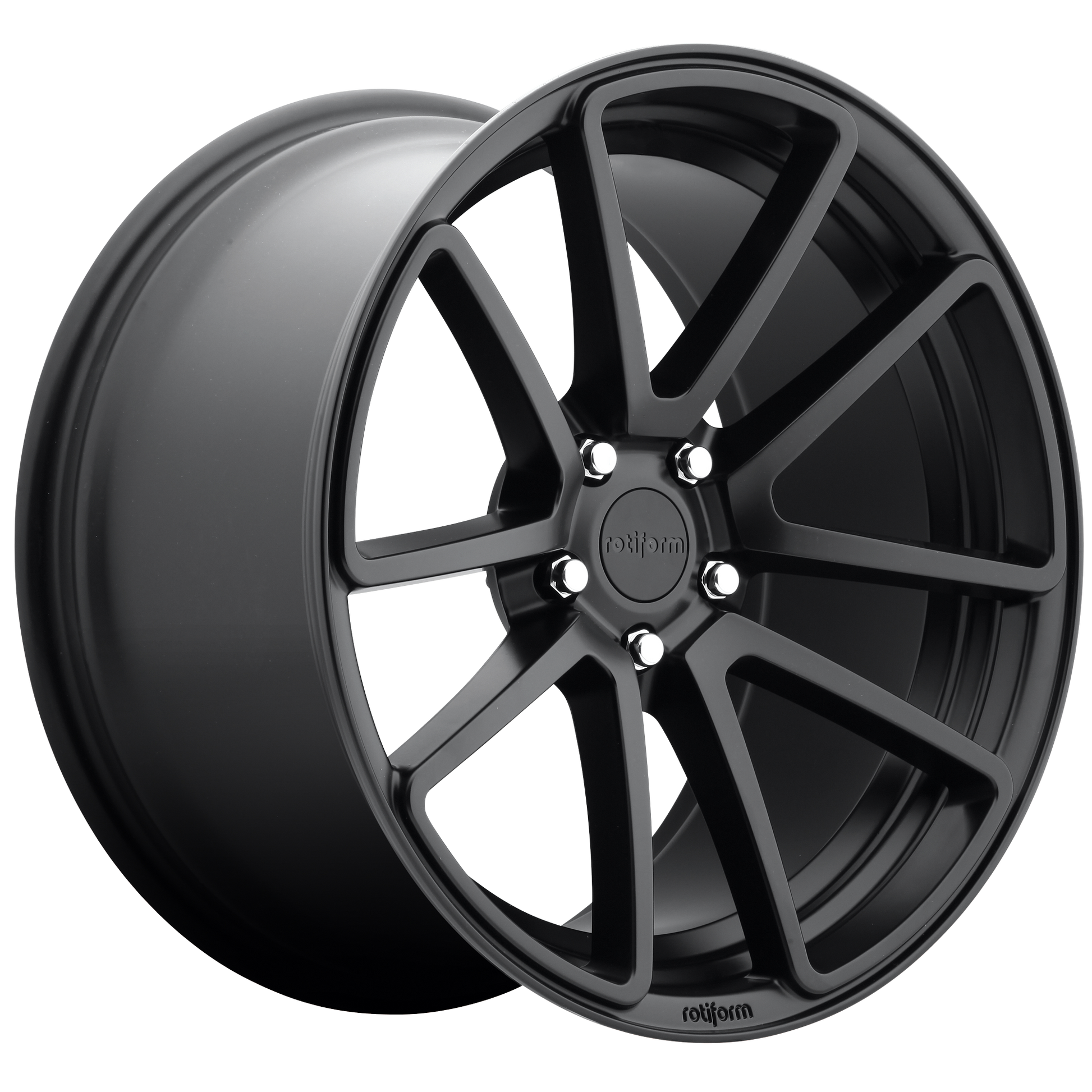 Rotiform 1PC R122 SPF 18X8.5 45 5X112 MATTE BLACK