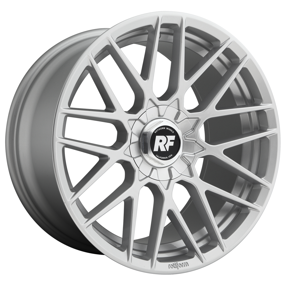 Rotiform 1PC R140 RSE 20X10 40 5X112/5X120 GLOSS SILVER