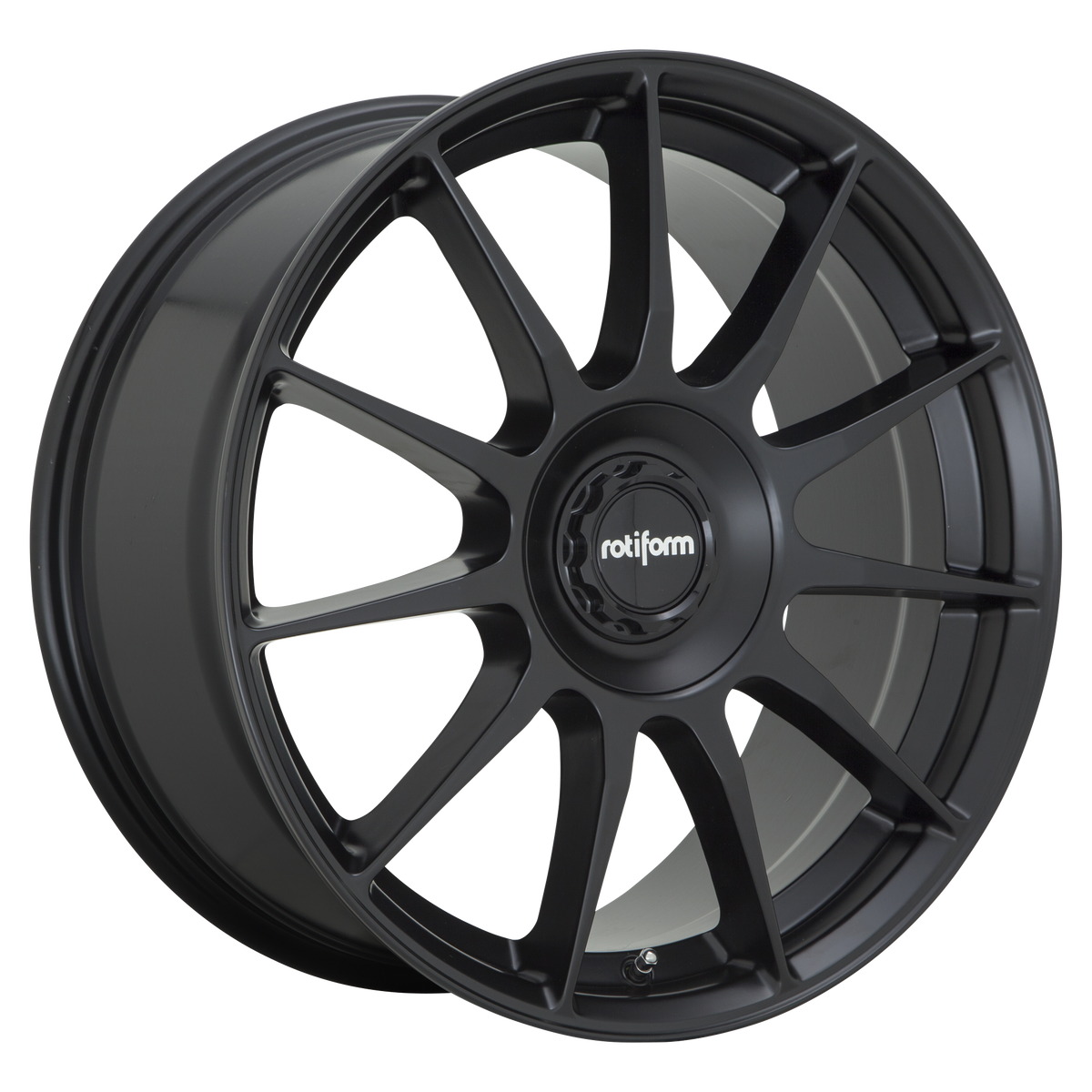 Rotiform 1PC R168 DTM 19X8.5 45 5X112 SATIN BLACK