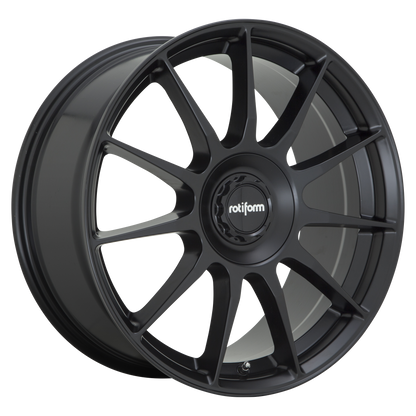 Rotiform 1PC R168 DTM 19X8.5 45 5X112 SATIN BLACK