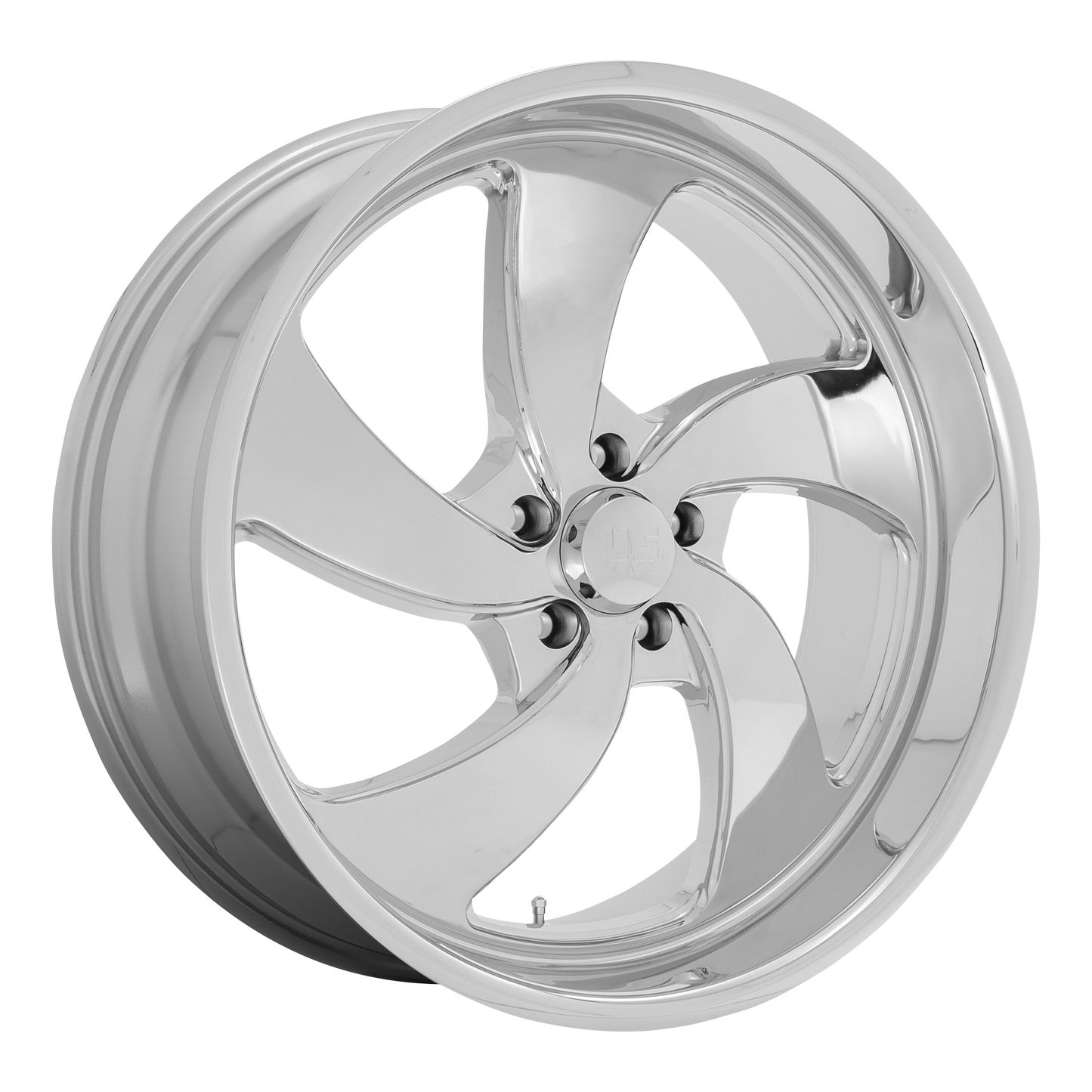 US Mag 1PC U132 DESPERADO 24X9 1 5X127 CHROME