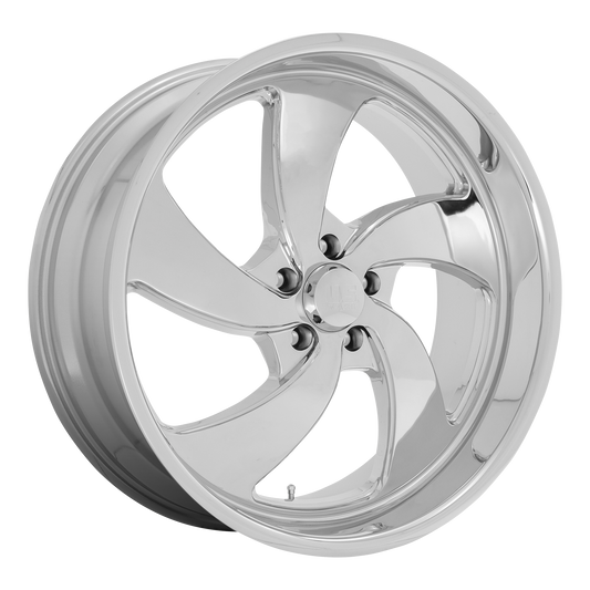 US Mag 1PC U132 DESPERADO 24X10 25 6X139.7 CHROME