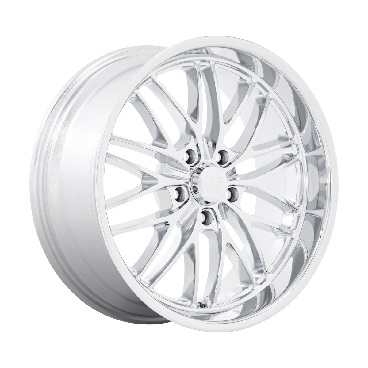 US Mag 1PC U140 SANTA CRUZ 20X10 6 5X120.65 CHROME