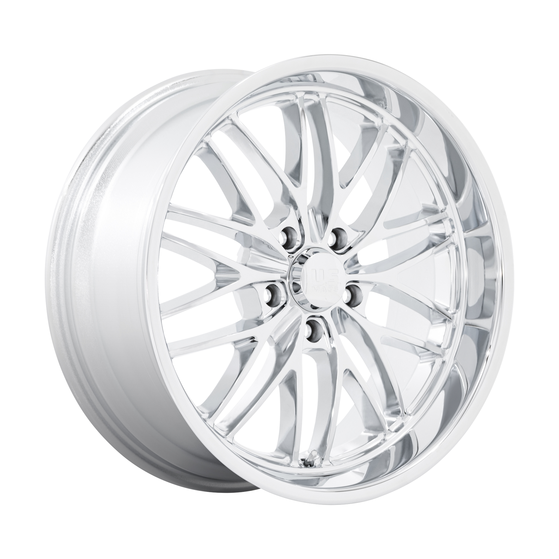 US Mag 1PC U140 SANTA CRUZ 20X10 6 5X127 CHROME