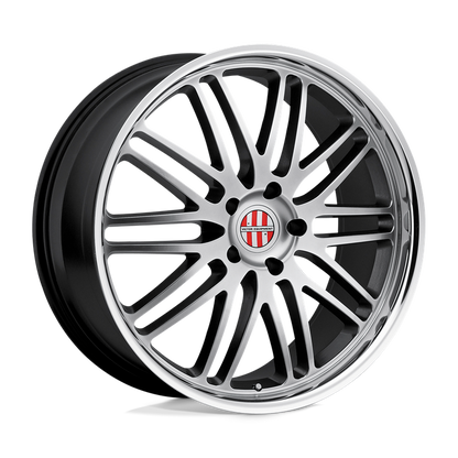 Victor Equipment LEMANS 18X11 36 5X130/5X130 HYPER SILVER W/ MIRROR CUT LIP