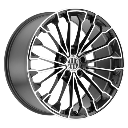 Victor Equipment WURTTEMBURG 18X11 36 5X130/5X130 GUNMETAL W/ MIRROR CUT FACE
