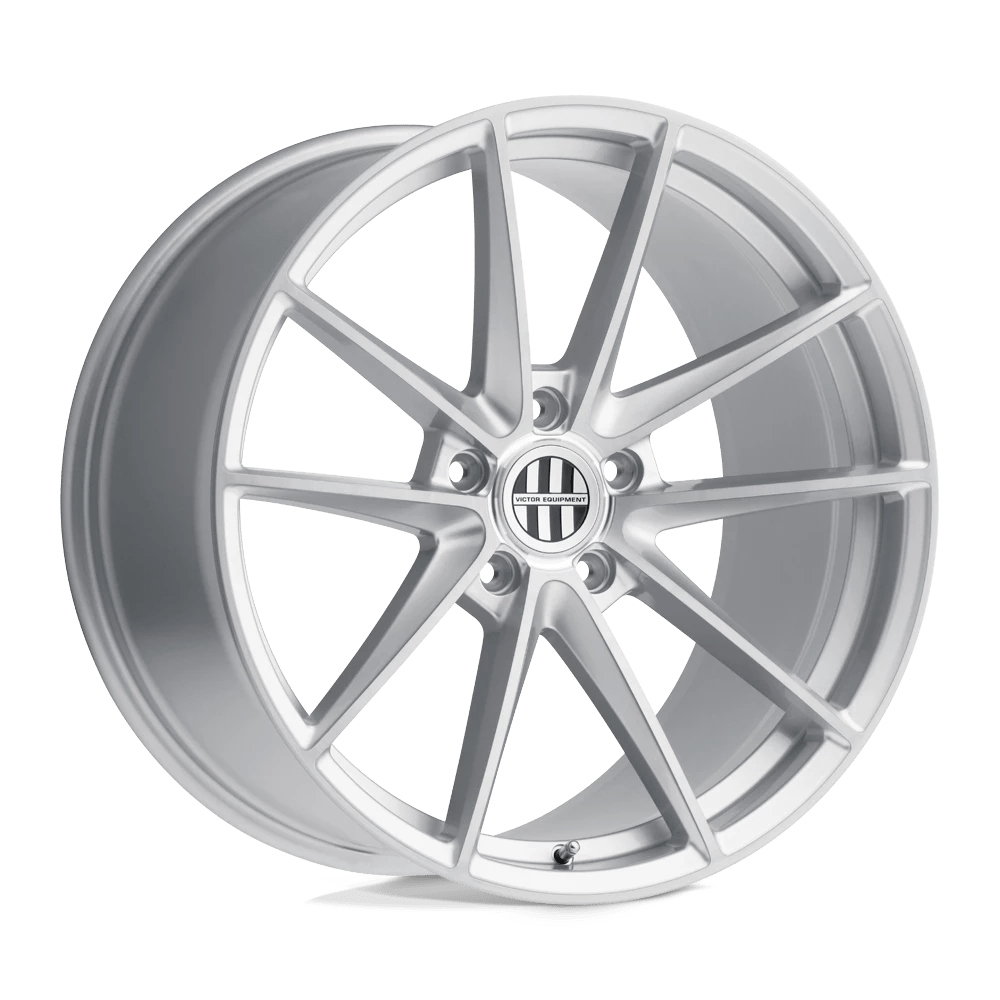Victor Equipment ZUFFEN 18X11 55 5X130/5X130 SILVER W/ BRUSHED FACE