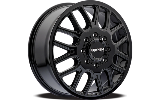 MAYHEM COGENT DUALLY 8107D 20X8.25 8x200 -192MM 142MM GLOSS BLACK